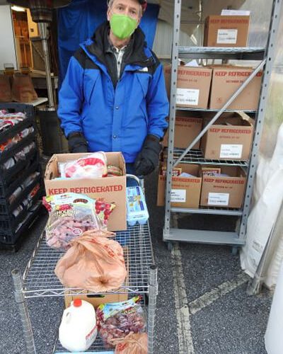 a Volunteer at Fishes & Loaves Food Pantry